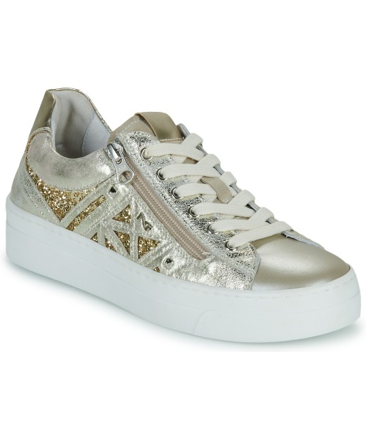 Baskets basses femmes NeroGiardini E513010D Doré