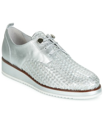 Derbies femmes Regard RIXIZA V2 TRES METALCRIS PLATA Argenté