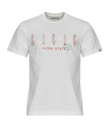 T-shirt hommes Replay T SHIRT Blanc
