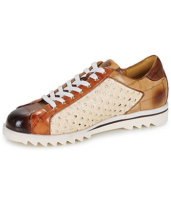 Baskets basses hommes Melvin & Hamilton Hadrian 4 Marron