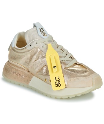 Baskets basses femmes Airstep / A.S.98 5FIVE Doré