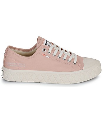 Baskets basses femmes Palladium PALLA ACE CVS ORG Rose