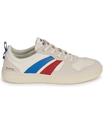 Baskets basses hommes Palladium PALLACUP FLAME LTH Multicolore