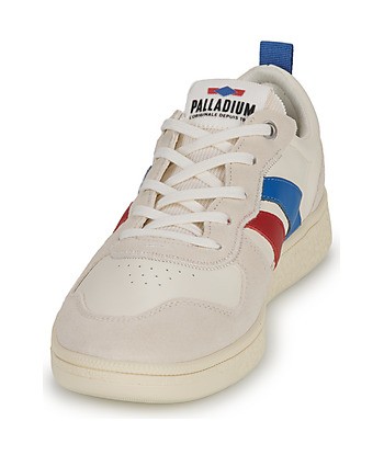Baskets basses hommes Palladium PALLACUP FLAME LTH Multicolore