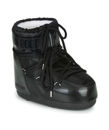 Bottes neige femmes Moon Boot MOON BOOT CLASSIC LOW GLANCE Noir