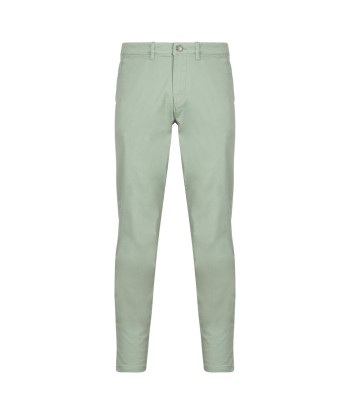 Chinots hommes Selected SLHSLIM-NEW MILES 175 FLEX CHINO Vert