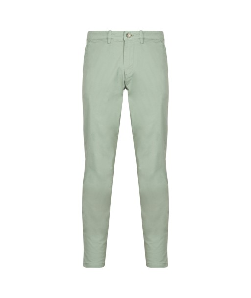 Chinots hommes Selected SLHSLIM-NEW MILES 175 FLEX CHINO Vert