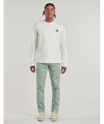 Chinots hommes Selected SLHSLIM-NEW MILES 175 FLEX CHINO Vert