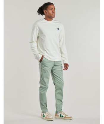 Chinots hommes Selected SLHSLIM-NEW MILES 175 FLEX CHINO Vert