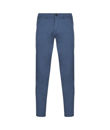 Chinots hommes Selected SLHSLIM-NEW MILES 175 FLEX CHINO Bleu