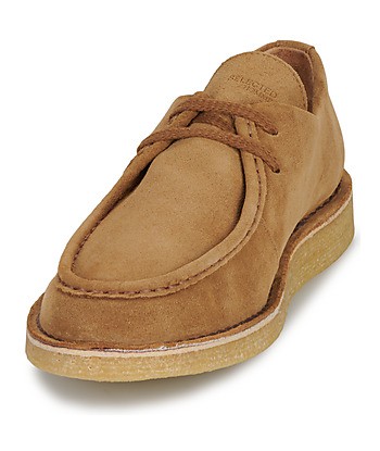 Derbies hommes Selected SLHCHRISTIAN Marron