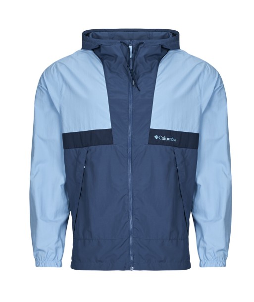Blouson hommes Columbia SPIRE VALLEY HOODED WINDBREAKER Bleu