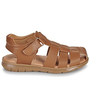 Sandales enfant garcons Citrouille et Compagnie ZAPIDO Marron