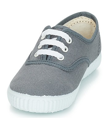 Baskets basses enfant garcons Citrouille et Compagnie KIPPI BOU Gris
