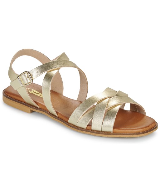 Sandales femmes So Size MARIETTA Doré