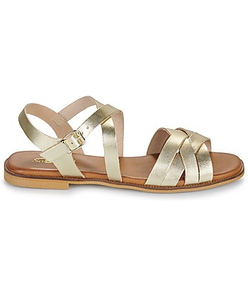 Sandales femmes So Size MARIETTA Doré