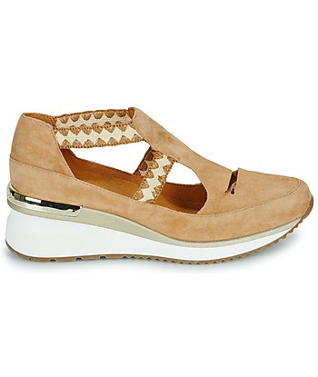 Baskets basses femmes Mam'Zelle VISU Marron