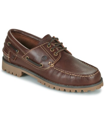 Chaussures bateau hommes Casual Attitude EVEROA Marron