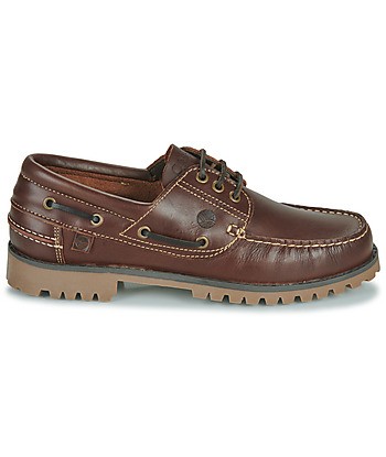 Chaussures bateau hommes Casual Attitude EVEROA Marron