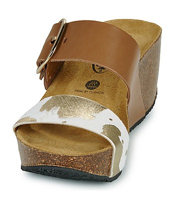 Mules femmes Plakton SO ROCK Marron