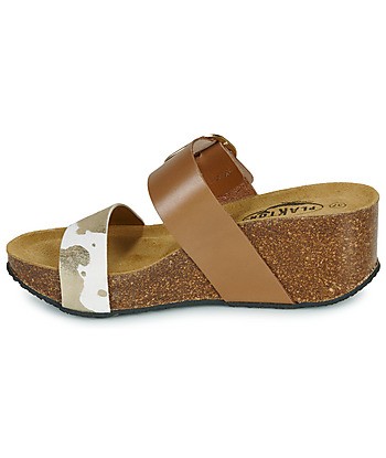 Mules femmes Plakton SO ROCK Marron
