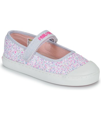 Ballerines enfant filles Pablosky CANVAS Argenté