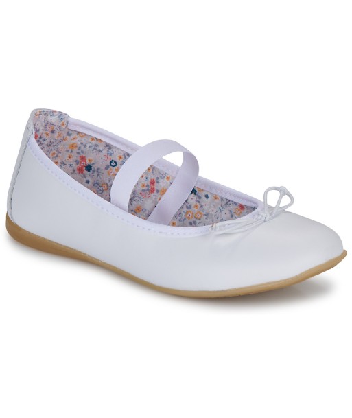 Ballerines enfant filles Pablosky LEYRE Blanc