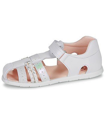 Sandales enfant filles Pablosky ZIG Blanc