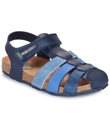 Sandales enfant garcons Pablosky BIO Bleu