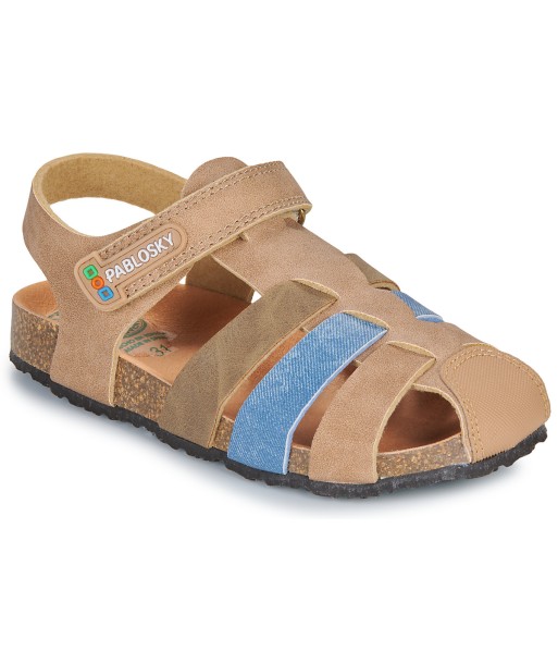 Sandales enfant garcons Pablosky BIO Marron