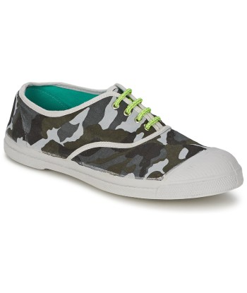 Baskets basses hommes Bensimon TENNIS CAMOFLUO Multicolore