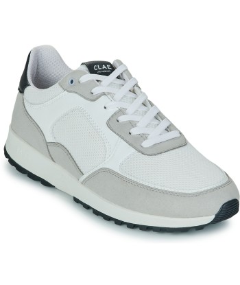 Baskets basses hommes Clae JOSHUA Blanc