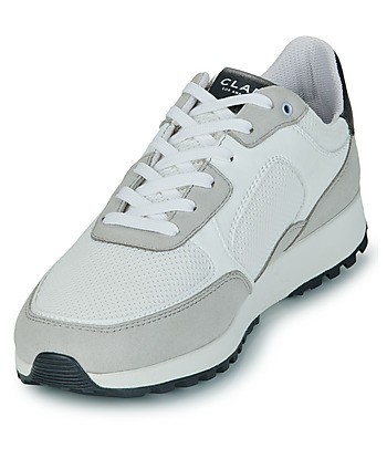 Baskets basses hommes Clae JOSHUA Blanc