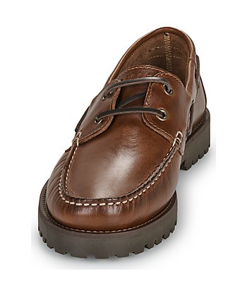 Chaussures bateau hommes Pellet OLIVIO Marron