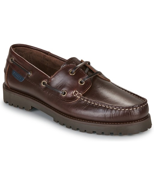 Chaussures bateau hommes Pellet OLIVIO Marron