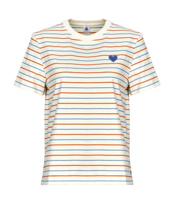 T-shirt femmes Petit Bateau MC COL ROND Multicolore