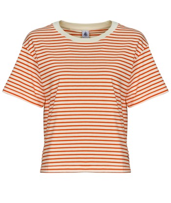 T-shirt femmes Petit Bateau MC COL ROND Rouge