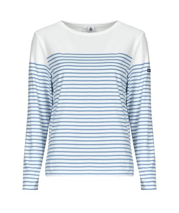 T-shirt femmes Petit Bateau BABELA Bleu
