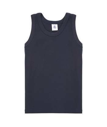 Debardeur enfant garcons Petit Bateau 2 DEBARDEURS Marine