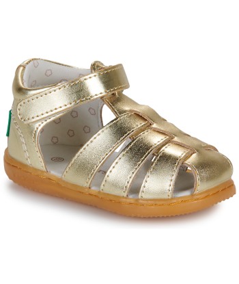 Sandales enfant filles Kickers KICK FLO Doré