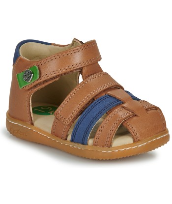 Sandales enfant garcons Kickers KICK POD Marron