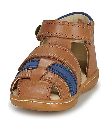 Sandales enfant garcons Kickers KICK POD Marron