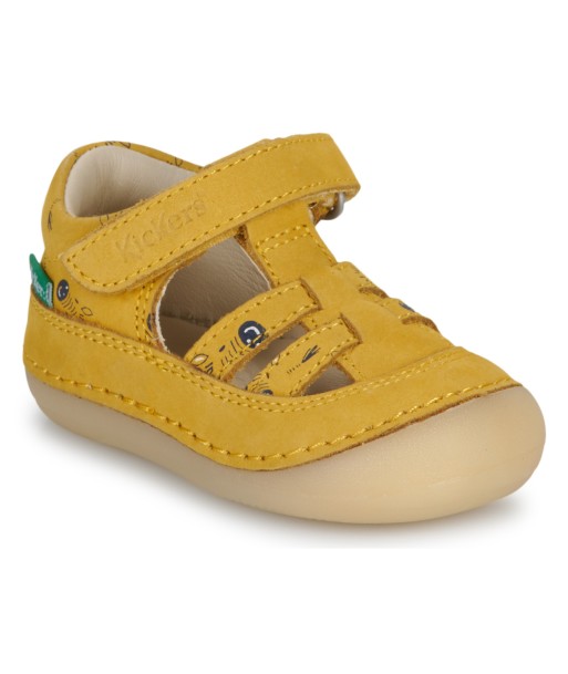 Sandales enfant garcons Kickers KICK SUSHYK LT Jaune