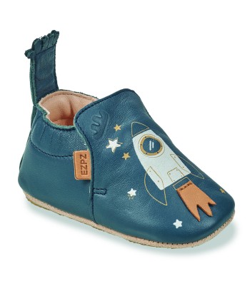 Chaussons enfant garcons Easy Peasy MY BLUBLU FUSEE Bleu
