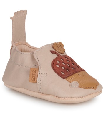 Chaussons enfant garcons Easy Peasy MY BLUMOO NUTS Beige