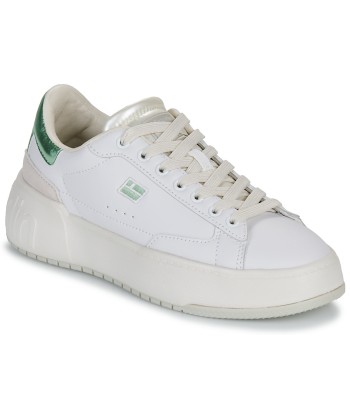 Baskets basses femmes D.Franklin 321 COURT Blanc