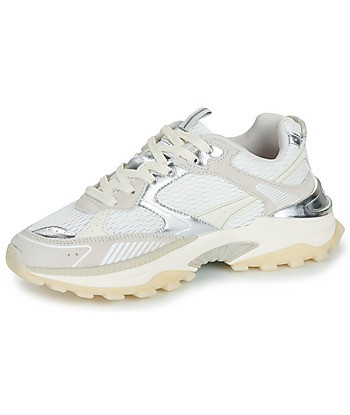 Baskets basses femmes D.Franklin 347 FLAME Argenté