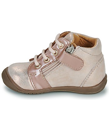 Baskets montantes enfant filles GBB BICHETTE Rose