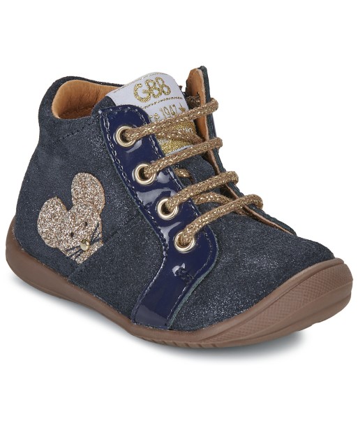 Baskets montantes enfant filles GBB COQUIN Bleu