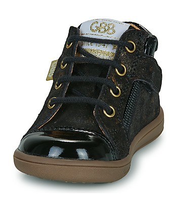Baskets montantes enfant filles GBB MARIA Marron